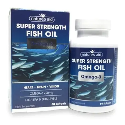 Natures Aid Super Strength Omega 60's Softgel