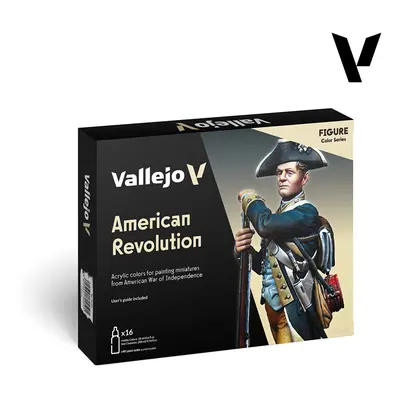 VAL70259 - AV Vallejo Model Color Set - American Revolution (16)