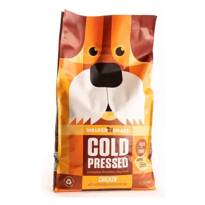 Walker & Drake Cold Pressed Dog Food - Chicken - 10kg Bag - Closest Dry Alternative To Raw Food