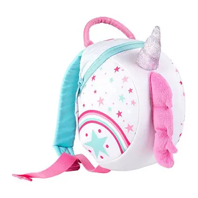 LittleLife Unisex Kids Toddler Backpack With Safety Rein, Unicorn, One Size