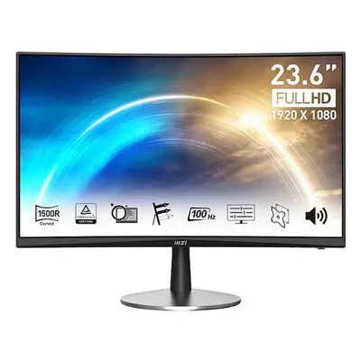 MSI PRO MP241CA - 24" Curved Monitor, 75Hz, Built in Speakers