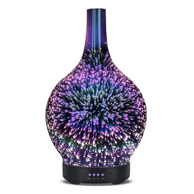 Glass Aromatherapy Ultrasonic Cool Mist Aroma Essential Oil Diffuser