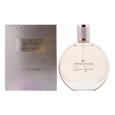 Michael Buble By Invitation Rose Gold 100ml EDP Spray