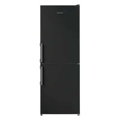 Indesit 50/50 Fridge Freezer - Black - E Rated