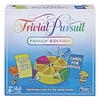 Trival Pursuit Family Edition Game Hasbro