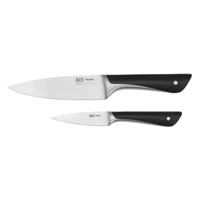 Jamie Oliver Kitchen Knives Set, Pieces, The Essential Set, German Stainless Steel K267S255, Bla