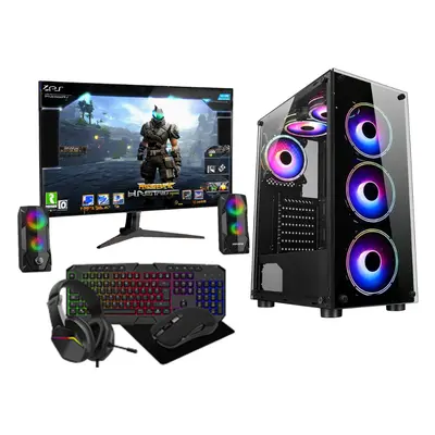 22'' Fast Gaming PC Bundle Core i5 16GB RAM 1TB & 128gb SSD GT730 4GB