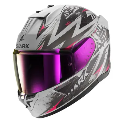 (XXL) Shark D-Skwal Full Face Helmet Blast R Grey / Black / Red