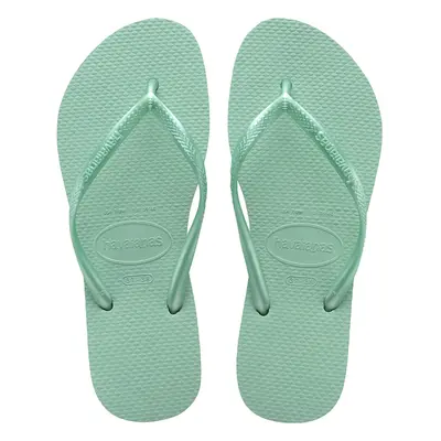 (13K, Green Dew) Havaianas Slim Girls Flip Flops