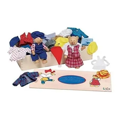 GoKi Flexible Dolls Bear Dress-Up Box