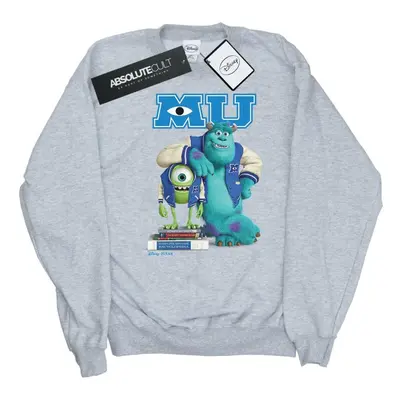 (M, Sports Grey) Disney Mens Monsters University Poster Sweatshirt