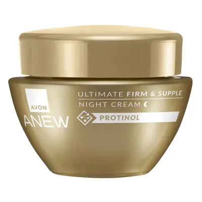 Anew Ultimate Firm & Supple Night Cream 50ml, with Protinol Technology to Help Firm Skin, Reduce