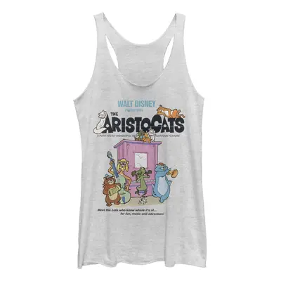 Disney Junior's The Aristocats Classic Poster Tri-Blend Racerback Laye