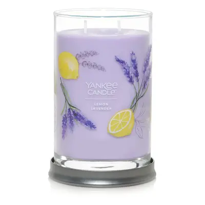 Yankee Candle Lemon Lavender Scented Signature 20oz Large Tumbler 2-Wick Candle Over Hours of Bu