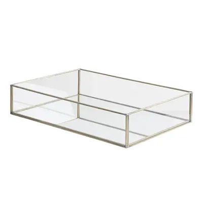 Tray GRENOBLE Mirrored Silver