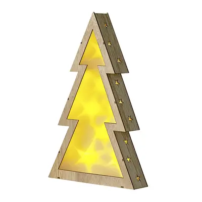 LED Decoration Christmas Tree Light Wood JUVA