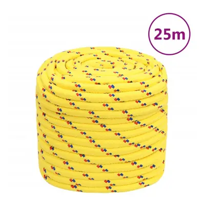 (yellow, mm/ m) Marine Rope Dock Coil Boat Line Polypropylene Rope Multi Sizes Multi Colours