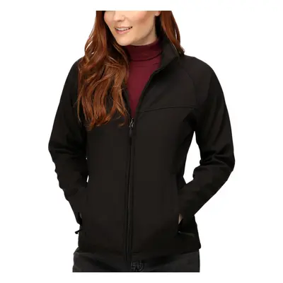 (18, Black) Regatta Professional Womens Uproar Warm Outdoor Softshell Jacket - Black