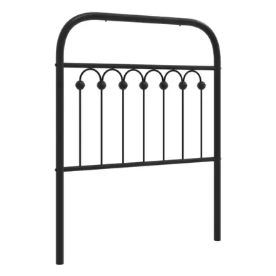 (black, cm) vidaXL Metal Headboard Bedroom Home Bed Header Bed Headboard White cm