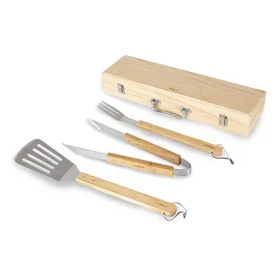 Tower T932005 Piece BBQ Tools Set, Wooden, Stainless Steel