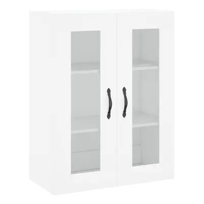 (high gloss white) vidaXL Wall Mounted Cabinet Storage Cabinet Wall Cupboard Engineered Wood