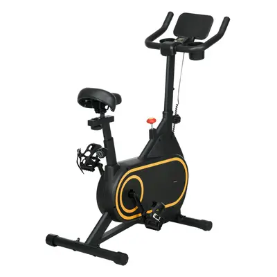 SPORTNOW Exercise Bike, Stationary Bike w/ LCD Display for Home Cardio Workout