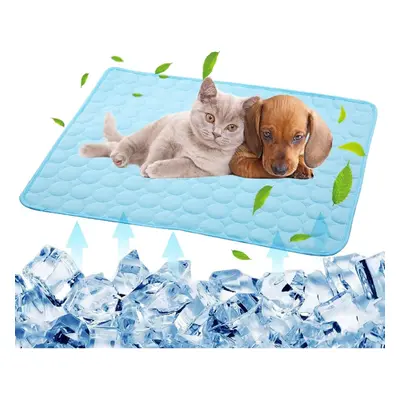 Dog Self Cooling Mat Pet Washable Summer Cooling Pads Cooling Blanket Hot Weather Sleeping Kenne