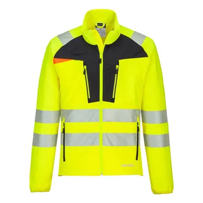 (3XL, Yellow/Black) Portwest Mens DX4 Hi-Vis Jacket