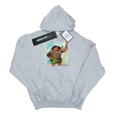 (12-13 Years, Sports Grey) Disney Boys Moana Maui Hoodie