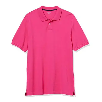 Amazon Essentials Men's Regular-Fit Cotton Pique Polo Shirt (Available