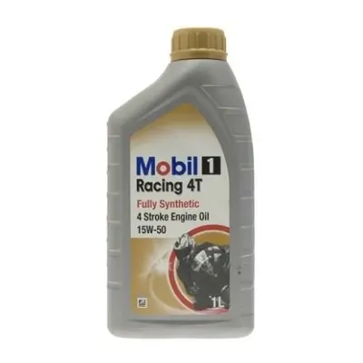 Mobil Racing 4T - Stroke - 15W-50 - Fully Synthetic - Litre