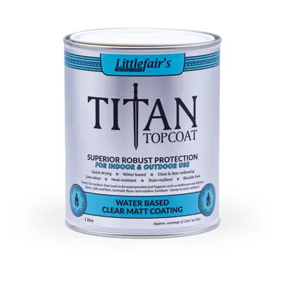 (1ltr, Matt) Titan Topcoat Surface Protection