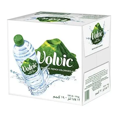 Volvic Natural Mineral Water 1.5 Litre (Pack of 12)