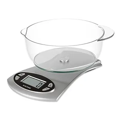 Salter SVDR Electronic Kitchen Scale with 1.8 Litre Detachable Dishwasher Safe Bowl, Easy to Rea