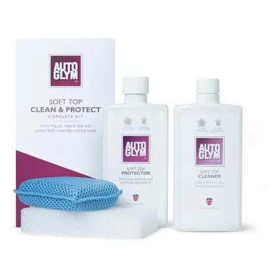 Autoglym Convertible Soft Top Clean & Protect Complete Kit Convertible Roof Cleaner, Protector a