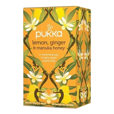 Pukka | Lemon Ginger & Manuka Honey | x Bags