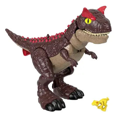 Imaginext Jurassic World Dinosaur Toy Spike Strike Carnotaurus 11" Figure