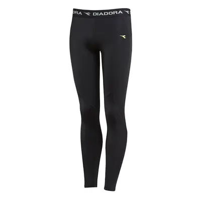 (14) DIADORA Ladies Compression Sports Full Length Tights Gym Yoga - Black