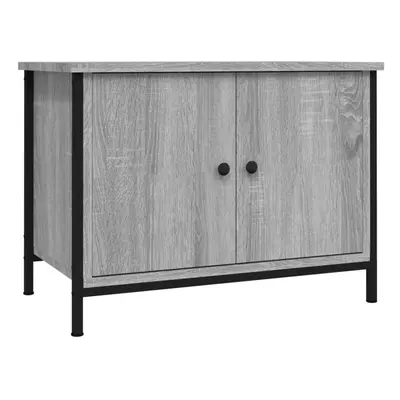 (grey sonoma, x x cm) vidaXL TV Cabinet TV Stand Sideboard Media Cabinet with Doors Engineered W