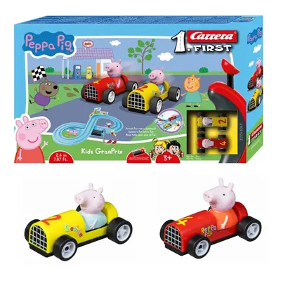 (Peppa Pigs) Carrera Slot Racing Person On The Track Race Set