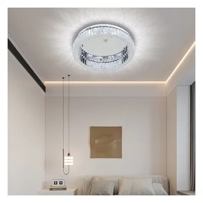 (Round) Modern Crystal Ceiling Light Wider Illumination Range