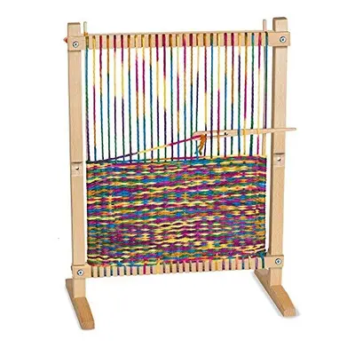 Melissa & Doug Wooden Multi-Craft Weaving Loom