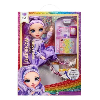 Rainbow High Sparkle And Shine Viola Purple Doll