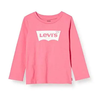 Levi's Kids Baby Girls T-Shirt Lvg L/S Batwing Tee Camellia Rose Months