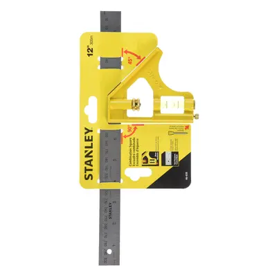 Stanley 12-Inch English/Metric Combination Square