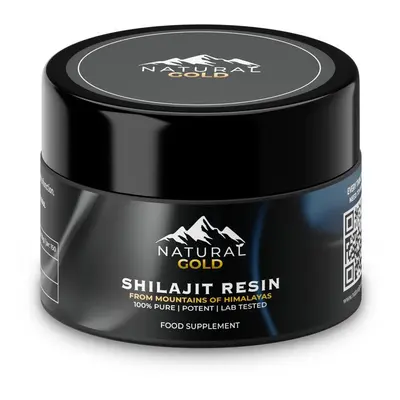 (30G) Shilajit Resin Pure Himalayan Supplement, Lab-Tested, Gold Grade, 85+ Minerals