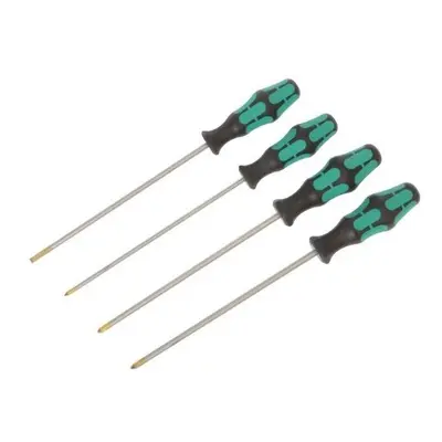 Wera Kraftform L/s Screwdriver Set PZ PH SL (4 Pieces)