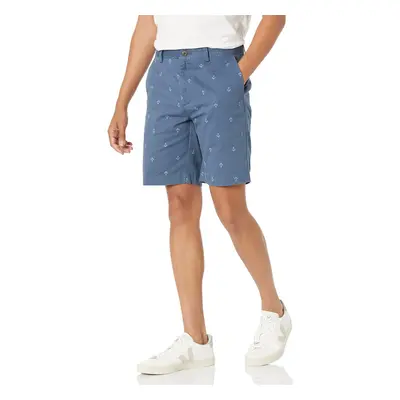 Amazon Essentials Mens Slim-Fit Short Navy Anchor