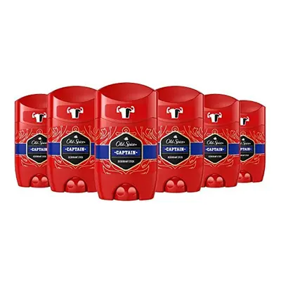 Old Spice Captain Deodorant Stick for Men ml, Pack of