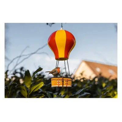 Hot Air Balloon Bird Feeder Colourful Hanging Bird Feeding Station